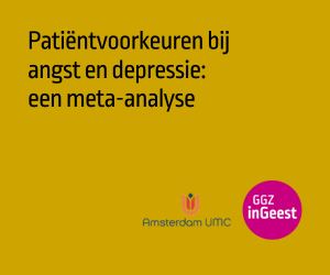Patiëntvoorkeuren bij angst en depressie: een meta-analyse