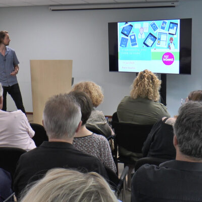 Presentatie van Floris Visscher