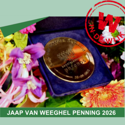 Foto Nominatie Jaap van Weeghel penning